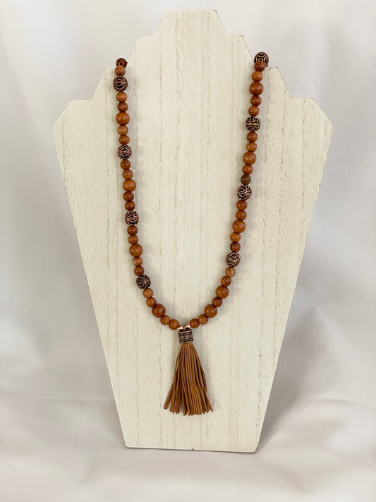 Bayong Wood and Tassel