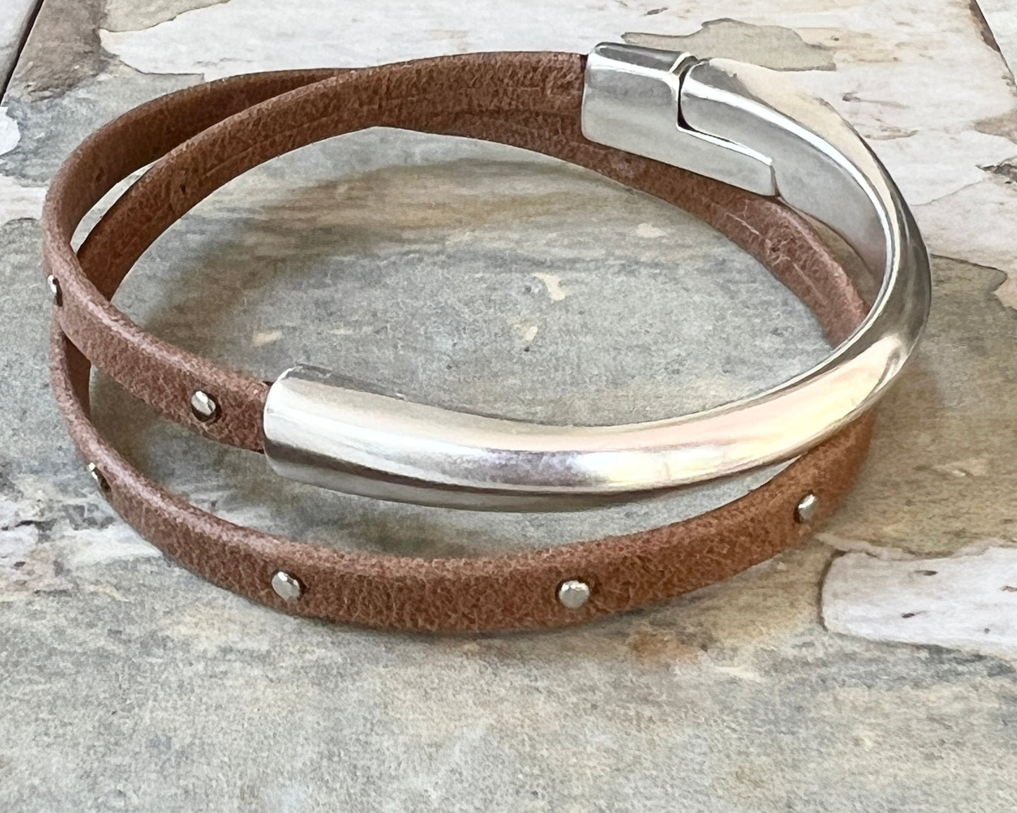 Leather Wrap Bracelets