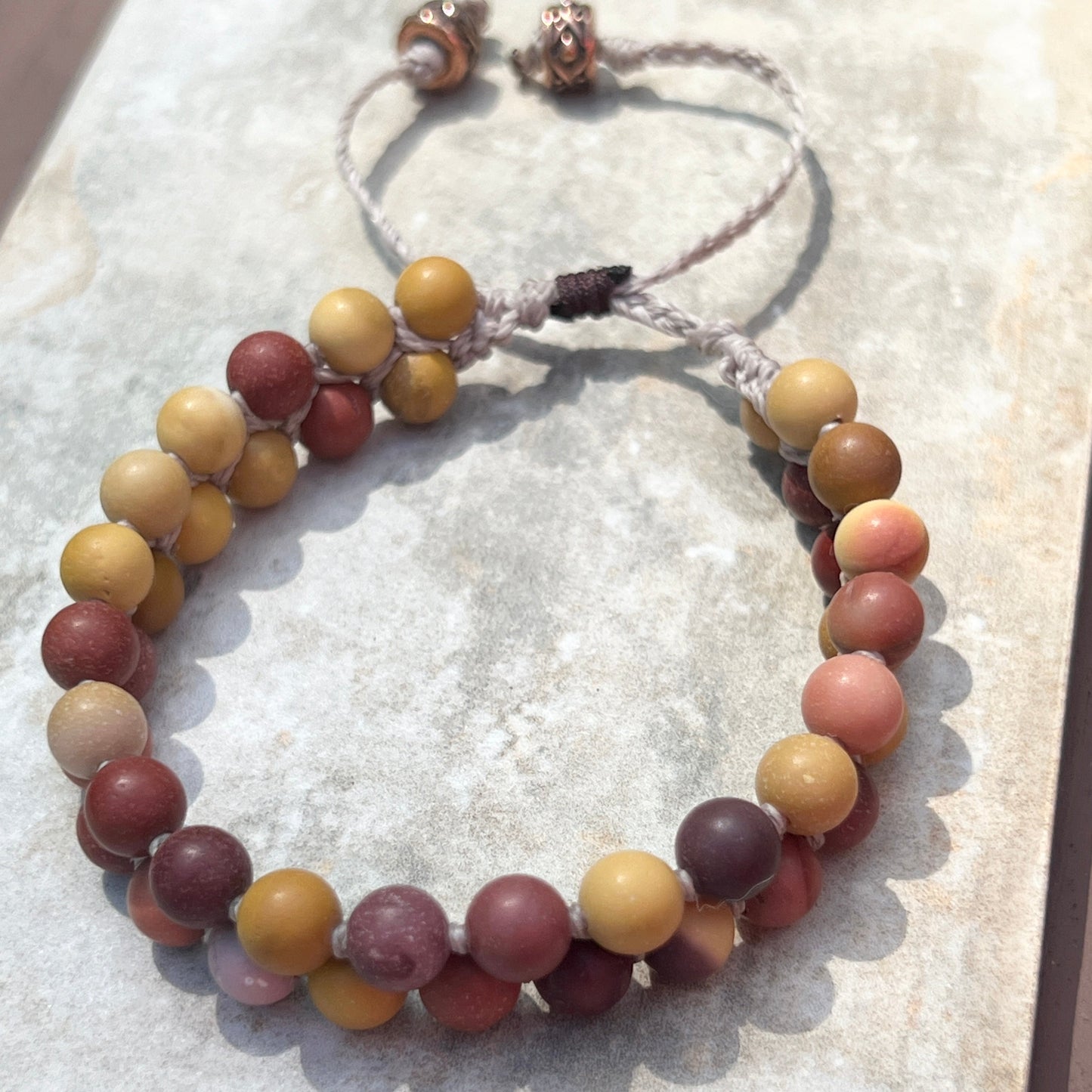Winsome Adjustable Gemstone Bracelet