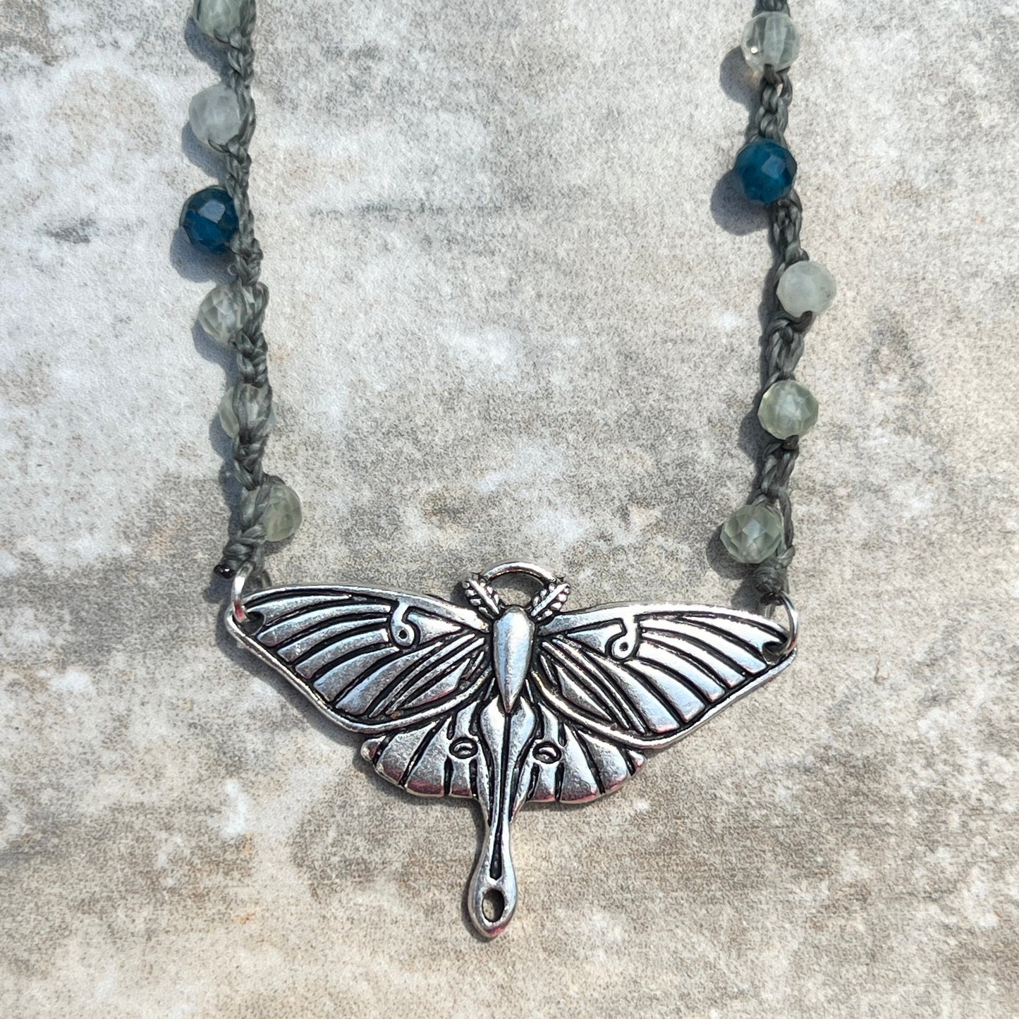 Crocheted Luna Moth