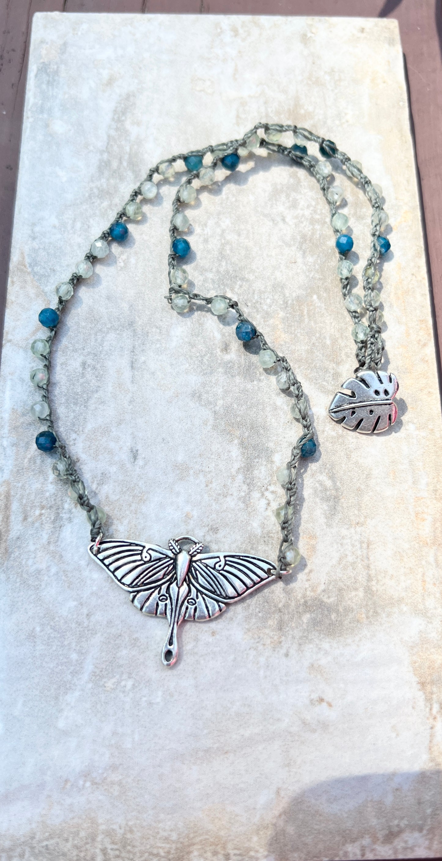 Crocheted Luna Moth