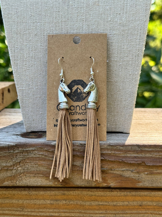 Horsehead Tail Earrings