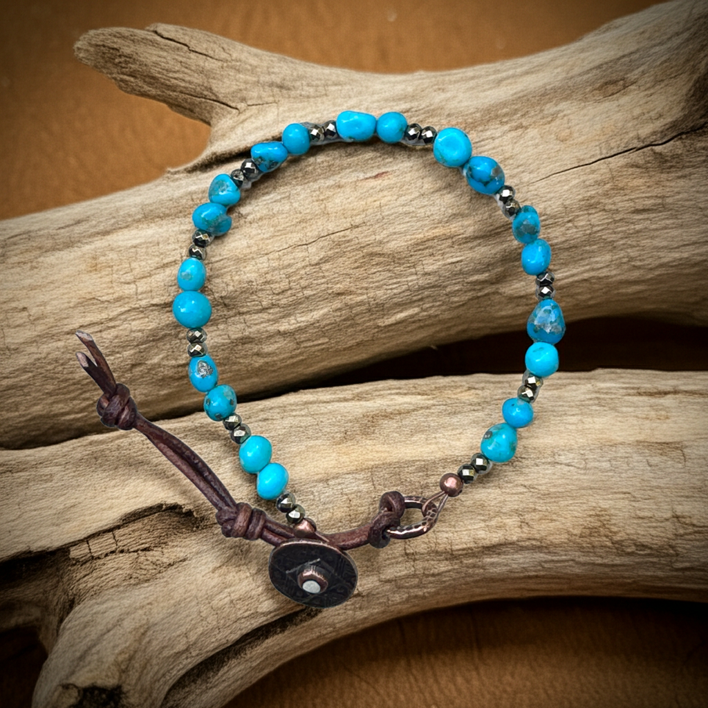 Castle Dome Turquoise Bracelet
