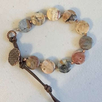 Peacock Jasper Bracelet