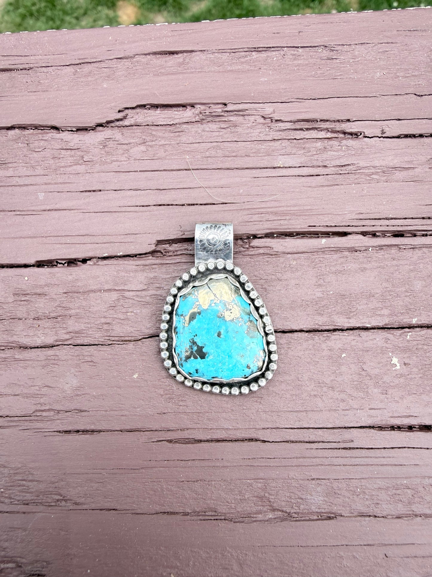 Ithaca Peak Turquoise Pendant