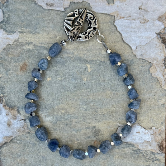 Sapphire Nugget Bracelet