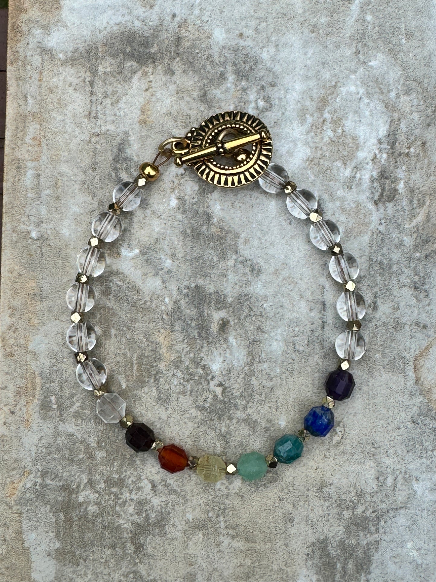 Chakra Energy Prism Bracelet