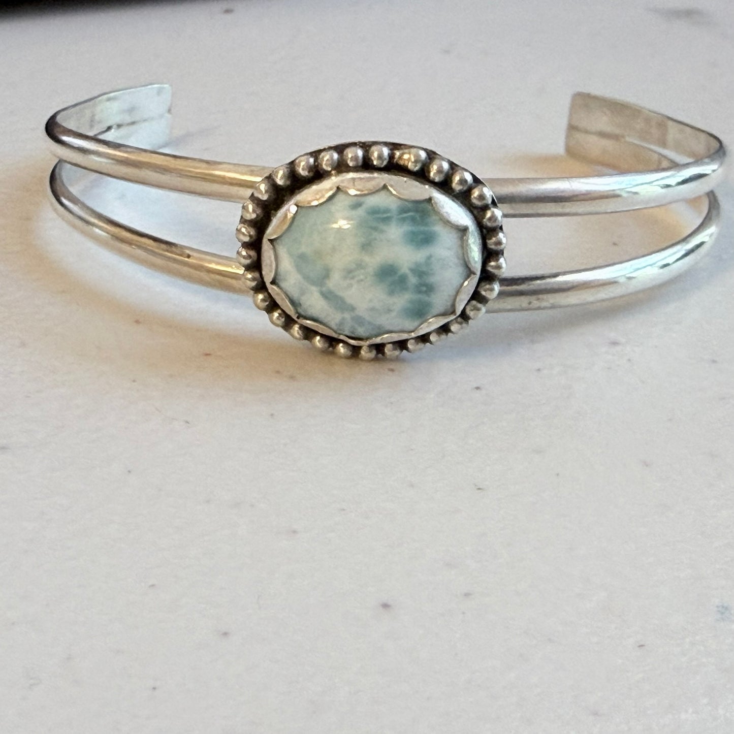 Larimar Cuff