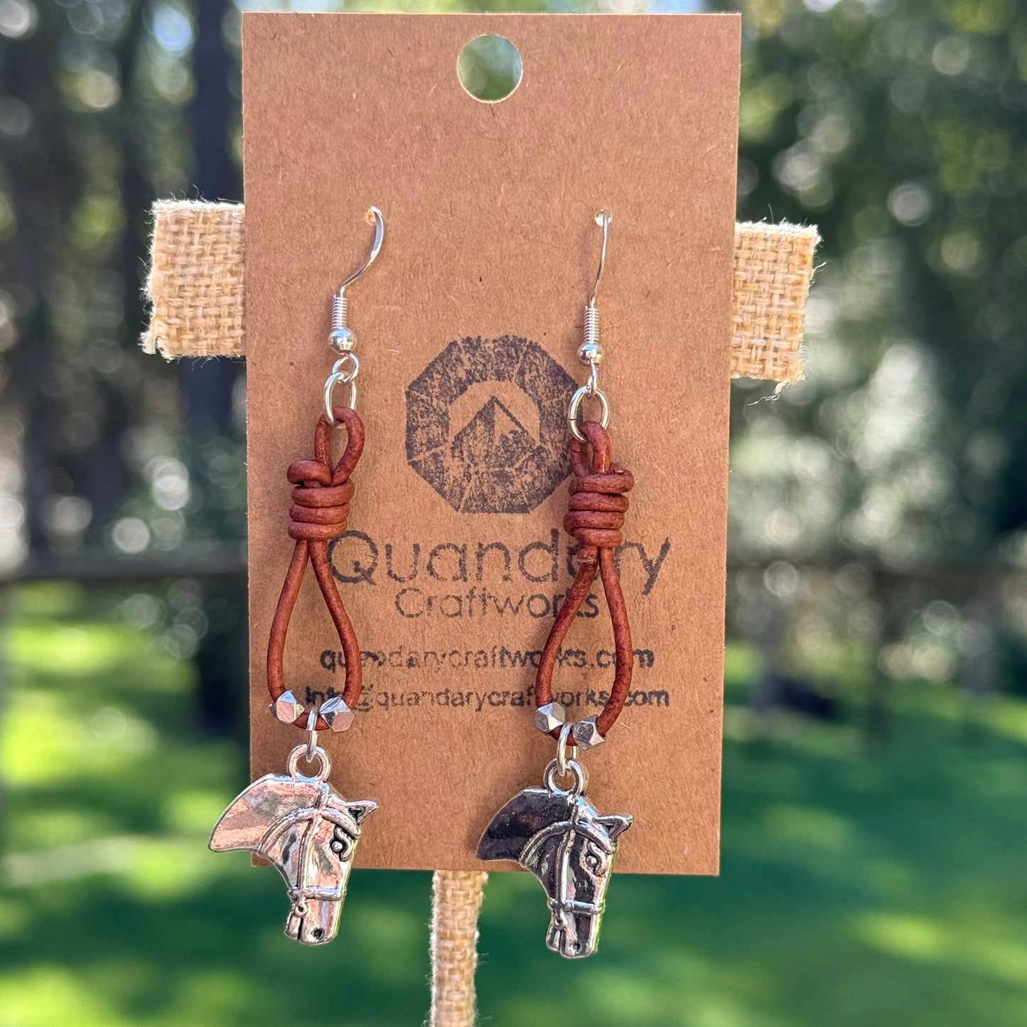 Horse Charm Earrings