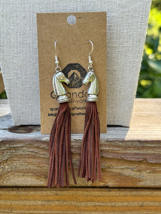 Horsehead Tail Earrings