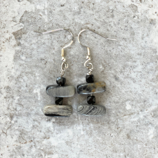 Stone Folk Variation 2 Earrings