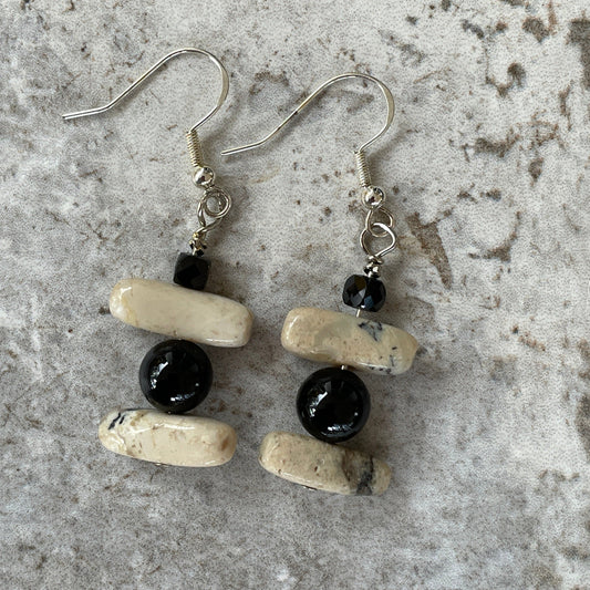 Stone Folk Variation 1 Earrings